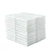 Bolsas de basura para hotel, desechables, engrosadas, blanco transparente, parte superior plana, bolsas de plástico pequeñas para uso en hotel, 1000 piezas, al por mayor