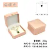 Caja de Embalaje para Joyería de Collar Colgante Pulsera Corona al por Mayor Caja de Regalo para Joyería de Cuero de Lujo Ligero para Ceñir la Cintura