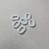 20x 14mm cadena de color acrílico hebilla llavero colgante de bolsa accesorios para joyería diy venta al por mayor