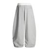 Calça de Perna Larga com Estampa de Letras em Coração Estilo Americano para Homens e Mulheres, Solta e Fluida, Novidade Primavera 2025, Calça Casual Solta Emagrecedora
