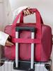 Bolsa de viaje de gran capacidad, bolsa de embarque portátil para distancias cortas, bolsa de equipaje portátil impermeable, bolsa de almacenamiento de viaje, bolsa de avión