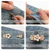 Hebilla para Apretar la Cintura de Jeans, Herramienta Sin Costuras para Ajustar la Cintura, Hebilla de Ajuste de Elasticidad para Pantalones, Herramienta para Reducir el Tamaño de la Cintura de Faldas