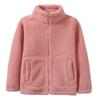 Casaco Infantil de Lã de Cordeiro Outono/Inverno com Forro de Fleece Engrossado Quente à Prova de Vento Pai-Filho Pai-Filho Casaco Descascável