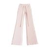Calça Casual Versátil Estilo Relaxado Preguiçoso Garota Picante Estilo Americano Emagrecedor Calça Longa Outono Cintura Baixa Alongadora de Pernas Calça Flare