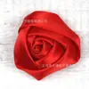 Venta Caliente Transfronteriza 5cm Estéreo Hecho a Mano Cinta Poliéster Flor Rosa DIY Flor de Muñeca Pasador Accesorios de Joyería Flor