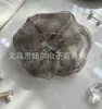 Scrunchies Dulces de Malla Colorida Organza con Pedrería Estilo Coreano Gomas para el Cabello Tienda de Joyería Fuente de Suministro Fábrica