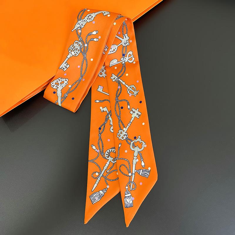 长条丝巾绑包丝巾