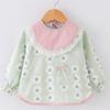 Bata de bebé otoño e invierno impermeable anti-suciedad babero para comer bebé ropa de vestir al revés delantal para hombre y mujer ropa de pintura ropa protectora