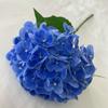 Siéntete elegante y agraciado 72 piezas de hortensias hidratantes para decoración del hogar, decoración floral para bodas, flores falsas, sensación de pegamento suave, simulación de hortensias