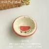 Disponible para dropshipping: Adorable platito, un plato para condimentos particularmente hermoso con decoración bajo vidriado, plato de cerámica para salsa, plato para kétchup, exquisito