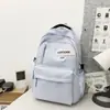 Mochila sencilla para niños, estudiantes universitarios y estudiantes de preparatoria; mochila estilo universitario para niñas; Mochila de pareja estilo coreano