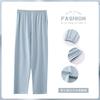 Atacado Físico Em Estoque Pijama Masculino Novo Primavera e Outono Calça Longa Única Amazon Tamanho Plus Solto Casa
