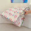 Colcha de Gasa Arrugada Lavable a Máquina para Verano, Colcha para Aire Acondicionado, Colcha Doble Lavable para Uso Doméstico de Verano, Colcha Delgada para Dormitorio Universitario