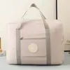 Bolsa de avión se puede acoplar a un carrito, bolsa de almacenamiento de viaje plegable de gran capacidad, bolsa de equipaje para viajes y viajes de negocios, organizador de ropa para mudanzas