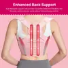 Corrector de Postura para Hombres y Mujeres, Unisex, con Soporte Lumbar, Abertura para Hombros, Espalda Bonita, Espalda Recta, Presión Invisible, Excelente Corrección de Postura