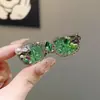 Accesorios para el Cabello Estilo Dongdaemun Coreano Clip para el Cabello Súper Brillante con Pedrería de Cristal Pinza de Pato Pinza Lateral Pinza Bb Pasador Adorno para el Cabello