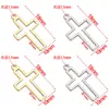 Pendente Cruz Oca de Aço Inoxidável Mais Vendido da Amazon Acessórios para Joias DIY Pulseira Chaveiro Pingente de Colar