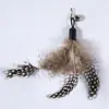 Cabeça de Reposição Varinha Teaser para Gato Sino Pena Brinquedo de Autoentretenimento para Gato Acessórios Varinha Teaser para Gato Brinquedos para Gato Suprimentos para Animais de Estimação Atacado