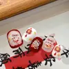 Adesivos para Nail Art de Ano Novo Padrão Formiga Adesivos de Cavalo Pequeno em Relevo Lion Awakening Nail Art Decorações de Unha Ano do Cavalo Estilo Fofo Yt7867