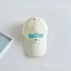 Gorra de béisbol de secado rápido para padres e hijos de verano, sombrero para el sol para exteriores, estampado de letras estilo coreano, transpirable, unisex, gorra fina de pico de pato