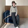Conjunto de Sudadera a Rayas y Pantalones para Niñas Otoño 2026 Nuevo Estilo Conjunto Completo de Principios de Otoño para Niñas Mayores Ropa Casual de Otoño