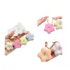 Ligas para el cabello de flores para niñas, Cuerdas para el cabello, Accesorios para el cabello de estilo coreano de alta elasticidad que no dañan el cabello, Cuerdas para el cabello para niñas, Accesorios para el cabello para niños