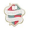 Insignias de la Serie de Letras Inglesas Coloridas Transfronterizas Insignias de Joyería de Sobre de Ramillete Irregular Pequeño Fresco Simple