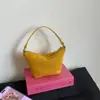 Bolsa de almoço nicho estilo coreano, acabamento fosco moderno, bolsa de mão feminina, bolsa de ombro, bolsa transversal versátil com toque de luxo