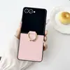 Estilo Simples e Fresco Adequado para Capa de Celular Samsung Z Flip4, Proteção Anti-Queda, Modelo de Moda de Nicho Dobrável Flip5