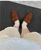 Mocasines Cuadrados de Tacón Grueso Estilo Retro 2026 para Mujer, Estilo Británico Suela Suave Casual Hebilla Metálica Slip-On Zapatos para Ir al Trabajo