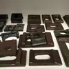 Accesorios de mantenimiento de vías férreas, incluyendo clips para rieles de 43 kg/m y accesorios de conexión, hechos de hierro fundido