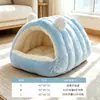 Nido Cerrado para Mascotas Nido de Invierno para Gatos Nido Grueso para Dormir Cama para Gatos Nueva Casa Cálida para Gatos Envío de 48 Horas Envío Gratis