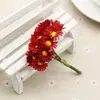 Flores Artificiales de Comercio Exterior, Margaritas Pequeñas, Girasoles, Crisantemos Pequeños de Tela, Accesorios DIY, Flores Decorativas de Seda al por Mayor
