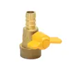 Accesorios interruptor pulverizador de agua para camión rosca externa de bola válvula de bola tanque de agua de freno refrigeración válvula de drenaje engrosada automóvil