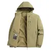 Jaqueta de trabalho masculina, nova coleção primavera/outono, casaco casual de corte solto, peça de cima moderna e versátil, moda masculina de estilo funcional