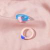 Anillo de oso mini dulce lindo pequeño de comercio exterior europeo y americano anillo de caramelo rosa amor ins traje de anillos