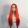 Peluca de Halloween Más Vendida en Aliexpress para Mujeres, Estilo Europeo y Americano, Cabello Largo Recto Blanco, Peluca de Cosplay Novia Vampiro