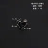 Accesorios para uñas de chupete hebilla de bolsa cabeza de monje hebilla de hardware de cuero hebilla de bolsa hebilla de bolsa tapa de tornillo hebilla accesorios DIY para teléfono móvil