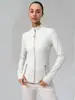Chaqueta de Yoga para Mujer Personalizada de Secado Rápido con Cuello Alto y Manga Larga, Adelgazante, Transpirable, con Cremallera, Deportiva, para Fitness, Outdoor, Nueva Llegada Otoño/Invierno