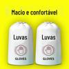 Luvas Descartáveis Grau Alimentício TPE Cozinha Doméstica Impermeáveis e à Prova de Óleo Luvas para Catering Transparentes de PVC