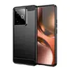 Funda para Teléfono Móvil Realme 15 Pro Patrón de Fibra de Carbono Cepillada Cubierta Protectora Realme Gt 7t Nuevo Al Por Mayor