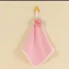 Toalla de Mano para Colgar, Toalla Pequeña Absorbente, Toalla de Mano para Niños, Toalla de Mano para Bebé, Trapo de Secado Rápido, Terciopelo de Coral