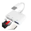 Leitor de Cartão de Memória Três em Um Universal SD/TF Card Reader Compatível com OTG para Apple iPhone Computador Tablet