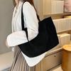 Bolso Casual Transfronterizo de Gran Capacidad para Mujer Bolso Tote de Hombro Textil de Moda Popular en Internet 2024 para Mujer