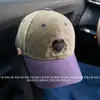 Gorra de Béisbol de Alta Calidad Coreana Casual Nueva de Color Contrastante Bordada Versátil Sombrero de Pico de Pato de Moda para Hombre