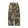 Pantalones de trabajo TRS American workwear 26AW camuflaje estilo leñador callejero lavado sueltos pierna ancha pierna recta para hombres y mujeres