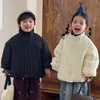 Chaqueta acolchada de algodón para niños con forro polar para otoño e invierno, abrigo de algodón para niños, nuevo modelo 2026, ropa de invierno para niñas, chaqueta acolchada para bebé
