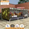 Gallinero Cifrado para Exteriores con Cubierta para Lluvia, a Prueba de Viento e Impermeable para Uso en Exteriores, Jaula de Cría Doméstica Extra Grande con Bandeja para Excrementos, Jaula para Patos