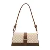 Bolsa color blocking retrô da moda para mulheres, novo modelo 2026, design de nicho, bolsa pequena quadrada patchwork, bolsa de mão para o dia a dia e bolsa transversal