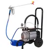 Venta al por mayor de numerosas fábricas: máquina eléctrica de pintura en aerosol airless de alta presión, pulverizador de diafragma para pintura de látex, pistola doble